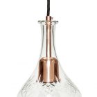 Hanglamp Retro koper glas van merk Hubsch
